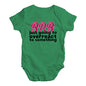 BRB Overreacting Baby Unisex Baby Grow Bodysuit