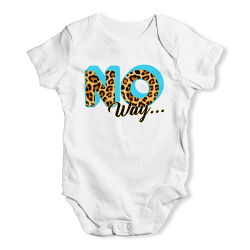 No Way Baby Unisex Baby Grow Bodysuit