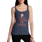 Womens Novelty Tank Top Forget Christmas And Bah Humbug Women's Tank Top Small Navy