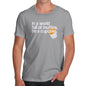 Funny Tee For Men In A World Full Of Muffins Men's T-Shirt X-Large Light Grey