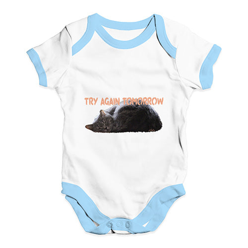 Try Again Tomorrow Cat Baby Unisex Baby Grow Bodysuit