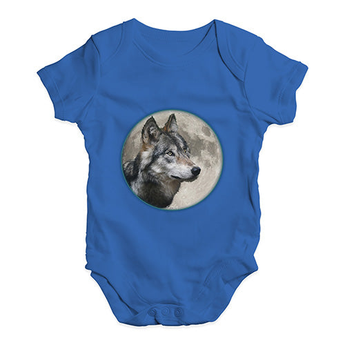 Wolf Moon Baby Unisex Baby Grow Bodysuit