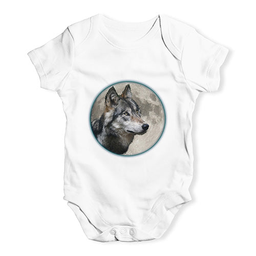 Wolf Moon Baby Unisex Baby Grow Bodysuit