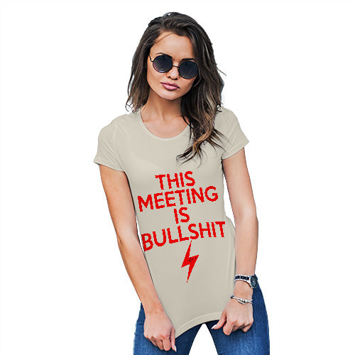 This Meeting Is Bullsh-t Women's T-Shirt 