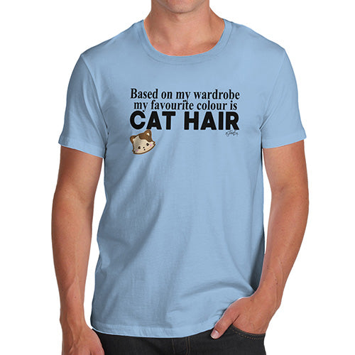 My Favourite Colour Is Cat Hair Men's T-Shirt