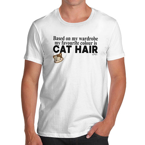 My Favourite Colour Is Cat Hair Men's T-Shirt