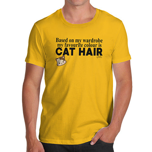 My Favourite Colour Is Cat Hair Men's T-Shirt