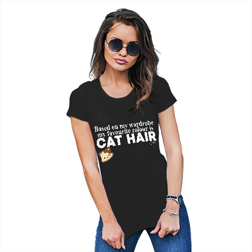 My Favourite Colour Is Cat Hair Women's T-Shirt 