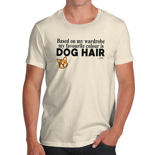 My Favourite Colour Is Dog Hair Men's T-Shirt