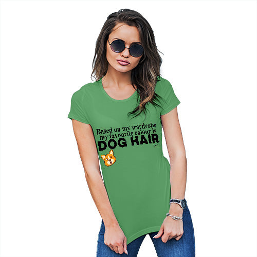 My Favourite Colour Is Dog Hair Women's T-Shirt 