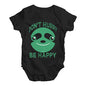 Don't Hurry Be Happy Baby Unisex Baby Grow Bodysuit