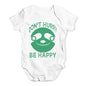 Don't Hurry Be Happy Baby Unisex Baby Grow Bodysuit