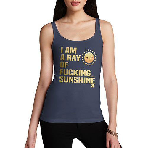 I Am A Ray Of F-cking Sunshine Women's Tank Top