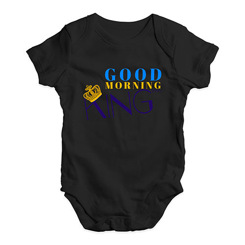 Good Morning King Baby Unisex Baby Grow Bodysuit