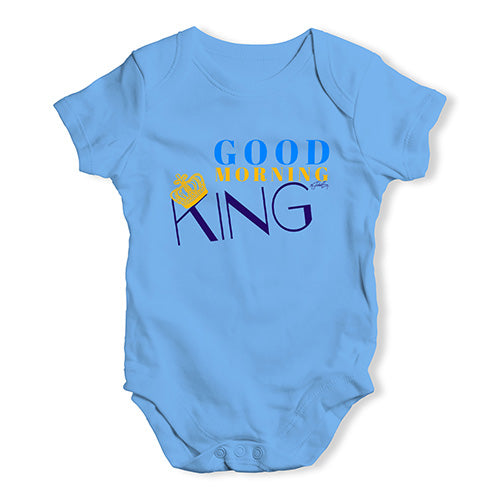 Good Morning King Baby Unisex Baby Grow Bodysuit