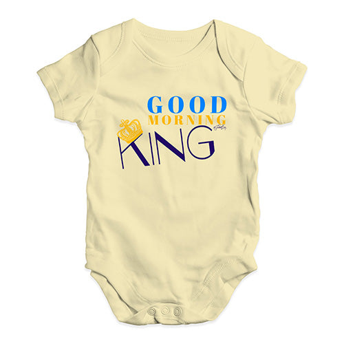 Good Morning King Baby Unisex Baby Grow Bodysuit