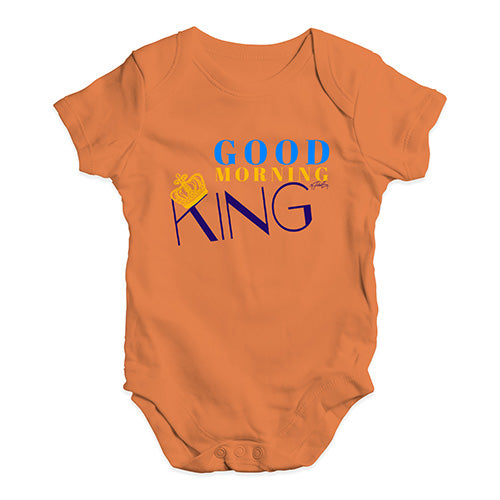 Good Morning King Baby Unisex Baby Grow Bodysuit