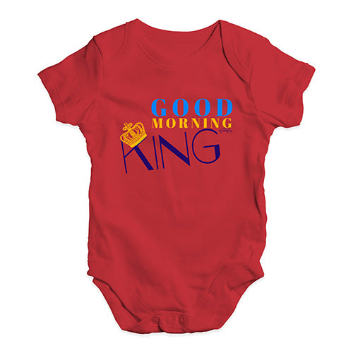 Good Morning King Baby Unisex Baby Grow Bodysuit