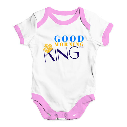 Good Morning King Baby Unisex Baby Grow Bodysuit