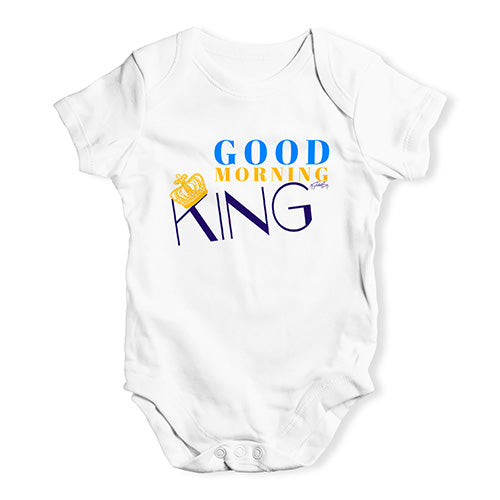 Good Morning King Baby Unisex Baby Grow Bodysuit