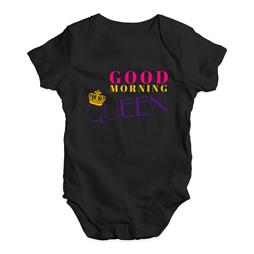 Good Morning Queen Baby Unisex Baby Grow Bodysuit