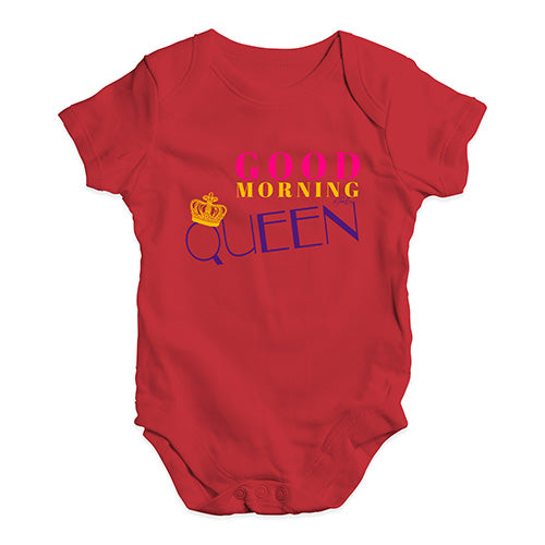 Good Morning Queen Baby Unisex Baby Grow Bodysuit