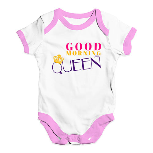 Good Morning Queen Baby Unisex Baby Grow Bodysuit