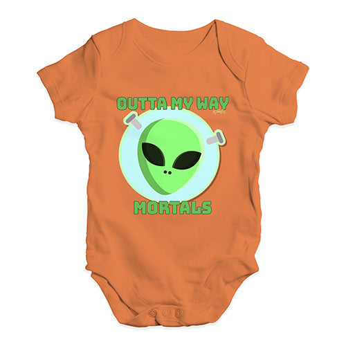 Outta My Way Mortals Baby Unisex Baby Grow Bodysuit