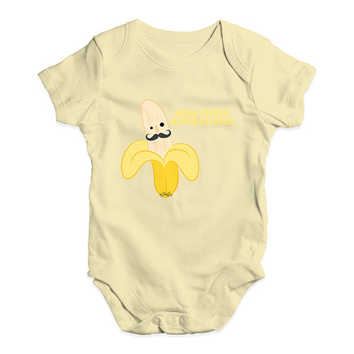 How Very Appeeling Baby Unisex Baby Grow Bodysuit