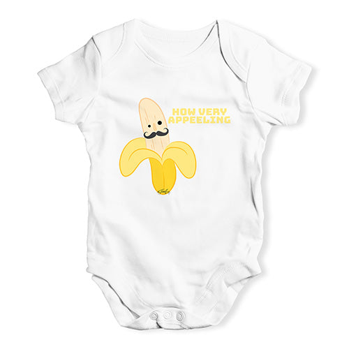 How Very Appeeling Baby Unisex Baby Grow Bodysuit