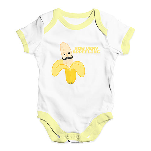 How Very Appeeling Baby Unisex Baby Grow Bodysuit