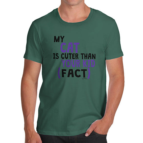 My Cat Is Cuter Than Your Kid Men's T-Shirt