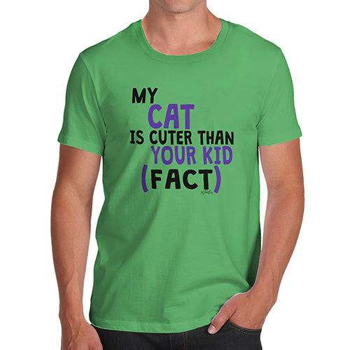 My Cat Is Cuter Than Your Kid Men's T-Shirt