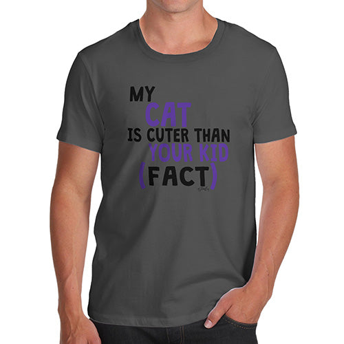 My Cat Is Cuter Than Your Kid Men's T-Shirt