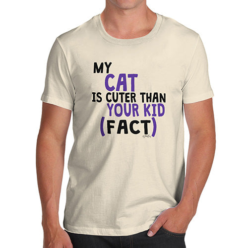 My Cat Is Cuter Than Your Kid Men's T-Shirt