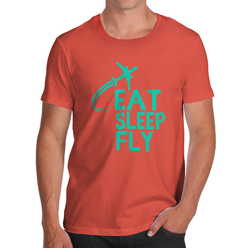 Eat Sleep Fly Men's T-Shirt