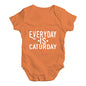 Everyday Is Caturday Baby Unisex Baby Grow Bodysuit