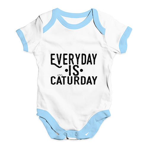 Everyday Is Caturday Baby Unisex Baby Grow Bodysuit