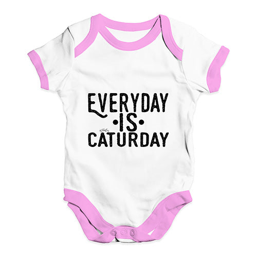 Everyday Is Caturday Baby Unisex Baby Grow Bodysuit