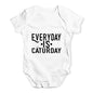 Everyday Is Caturday Baby Unisex Baby Grow Bodysuit