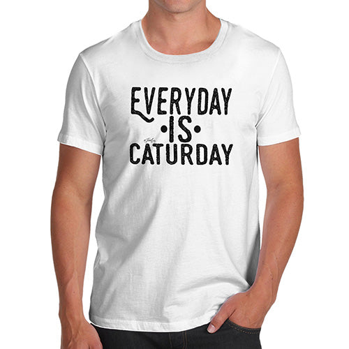 Everyday Is Caturday Men's T-Shirt