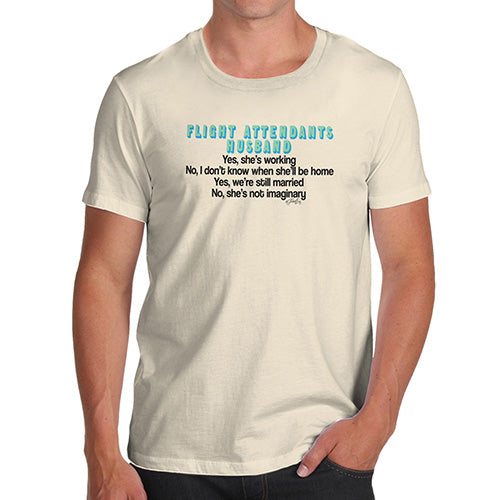 Flight Attendant's Husband Men's T-Shirt