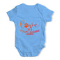 Love Is A Four Legged Word Baby Unisex Baby Grow Bodysuit