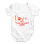 Love Is A Four Legged Word Baby Unisex Baby Grow Bodysuit