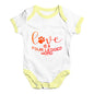 Love Is A Four Legged Word Baby Unisex Baby Grow Bodysuit