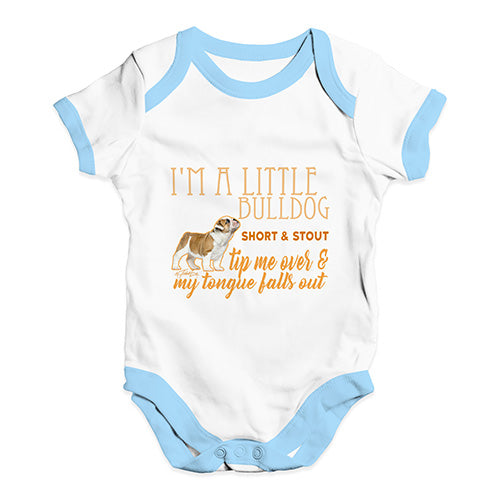 I'm A Little Bulldog Baby Unisex Baby Grow Bodysuit