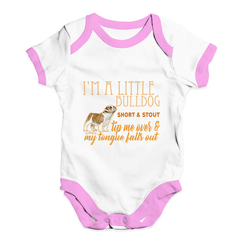 I'm A Little Bulldog Baby Unisex Baby Grow Bodysuit