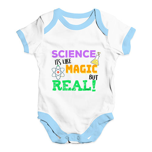 Science Is Like Magic But Real Baby Unisex Baby Grow Bodysuit