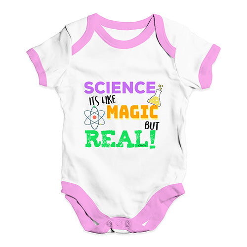 Science Is Like Magic But Real Baby Unisex Baby Grow Bodysuit