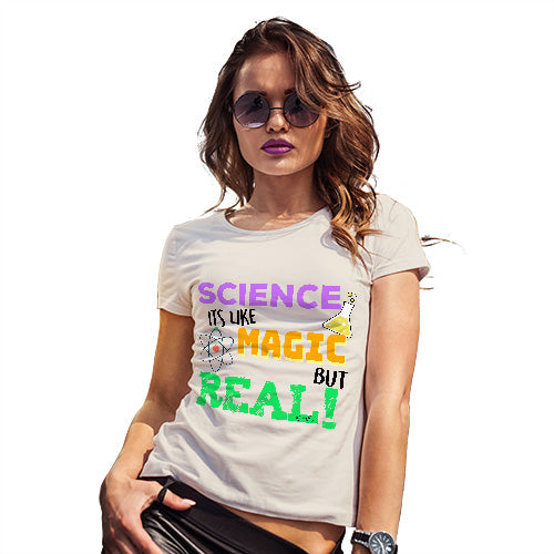 Science Is Like Magic But Real Women's T-Shirt 